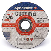 Диск отрезной Specialist+ CUTTING 125x1.2x22 мм (250-01212)