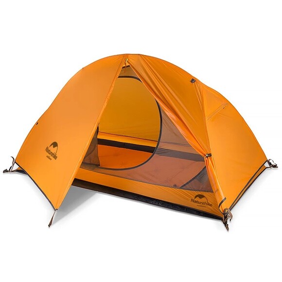 Одноместная палатка Naturehike Cycling 1NH18A095-D (оранжевый) (6975641886495) изображение 2