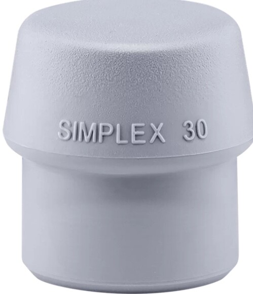 Змінний бойок для щадного молотка Halder SIMPLEX, 30 мм (сірий) (3203.030)