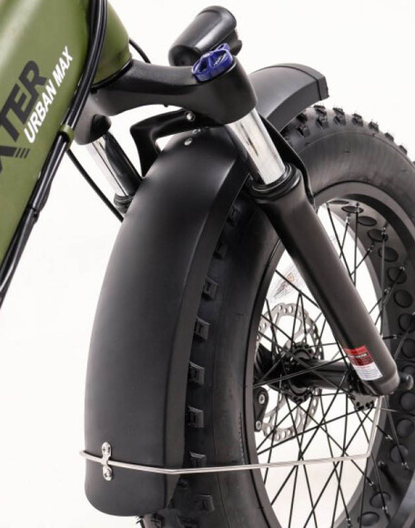 Электровелосипед Maxxter URBAN MAX 20", зеленый изображение 17