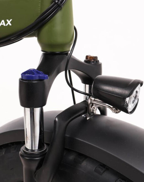 Електровелосипед Maxxter URBAN MAX 20", зелений фото 4