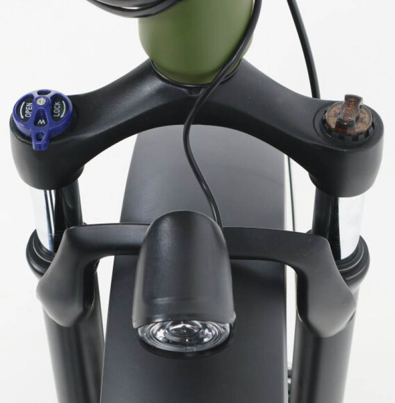 Электровелосипед Maxxter URBAN MAX 20", зеленый изображение 7