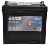 Аккумулятор EXIDE EA654 Premium, 65Ah/580A