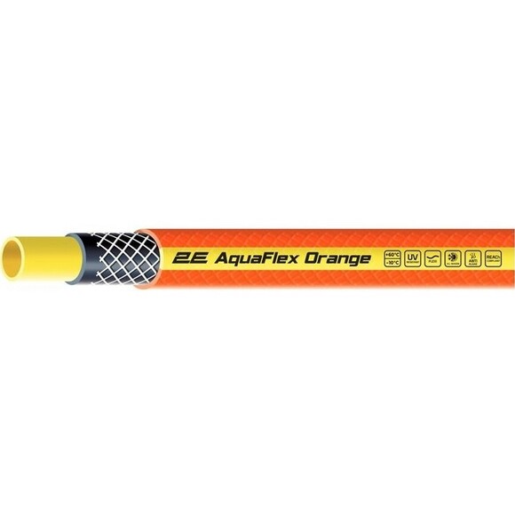 Шланг садовый 2Е AquaFlex Orange 3/4, 12 м (2E-GHE34OE12) изображение 2