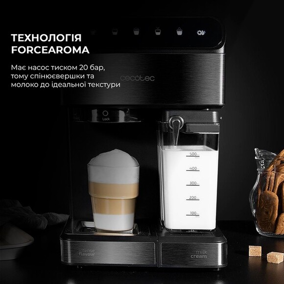 Кофеварка рожковая Cecotec Cumbia Power Instant-ccino 20 Touch (CCTC-01558) изображение 10