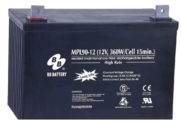 Аккумуляторная батарея BB Battery MPL90-12/B6