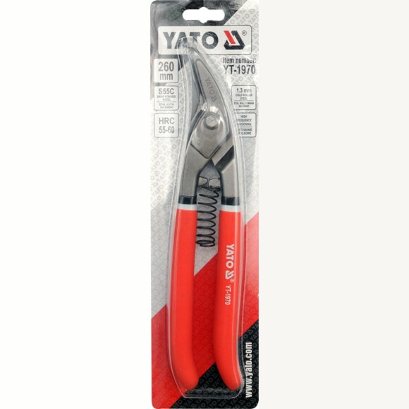 Ножницы по металлу Yato 10 L=260 мм (YT-1970) изображение 2