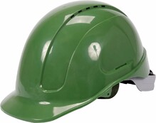 Каска Yato для защиты головы зеленая из пластика ABS (YT-73975)