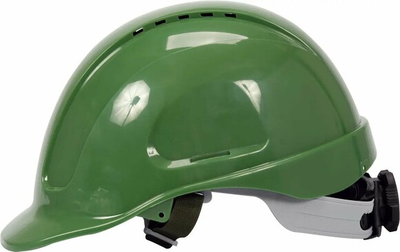 Каска Yato для защиты головы зеленая из пластика ABS (YT-73975) изображение 2