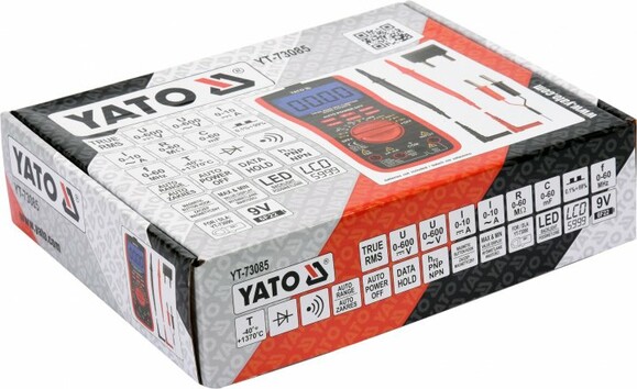 Мультиметр Yato YT-73085 изображение 3