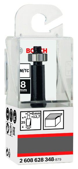 Фреза для выборки Bosch Std S8/D12.7/L25.4 (2608628348) изображение 2