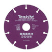 Алмазний диск Makita Specialized по металу 125х22.23x1.3мм (B-53693)