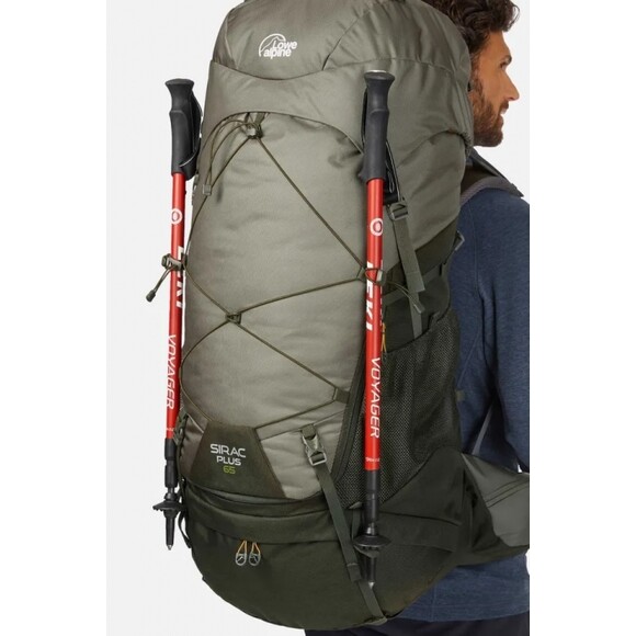 Туристический рюкзак Lowe Alpine Sirac Plus 65, Ebony, M/L (LA FMQ-50-EBN-MLG) изображение 12