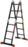 Лестница-трансформер алюминиевая четырёхсекционная Квітка Heavy Duty 4х3 (110-9039)