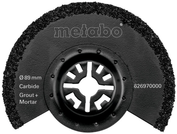Пиляльне полотно Metabo Carbide mylti-fit, 89 мм (626970000)