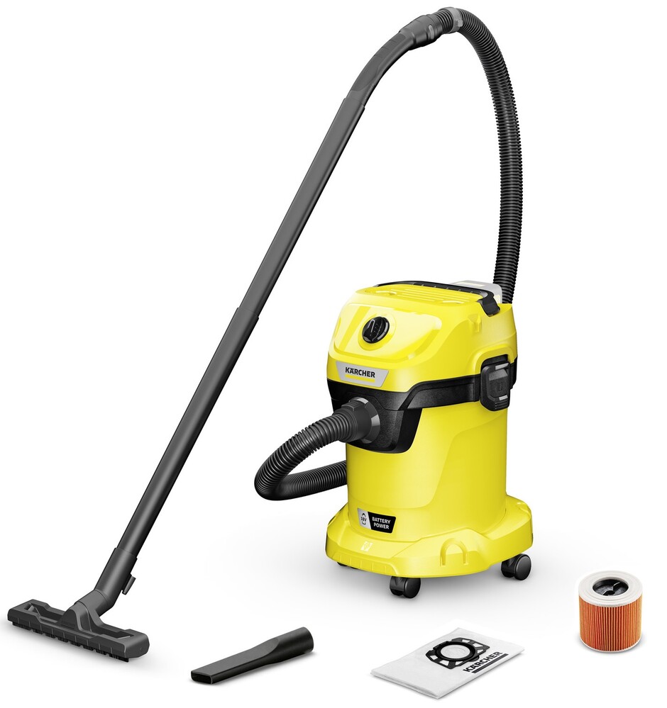 

Аккумуляторный пылесос Karcher WD 3-18 (1.628-550.0) (без АКБ и ЗУ)