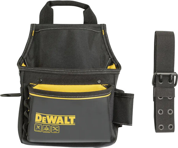 Профессиональная сумка для инструмента DeWALT DWST40101-1 с поясом и скобой для молотка