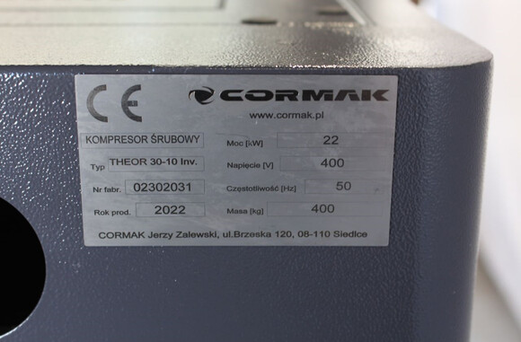 Винтовой компрессор CORMAK THEOR 30-10 (THEOR30-10INV) изображение 14