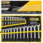 Набор ключей комбинированных 25 шт. JCB (JCB-5261P) (57166)