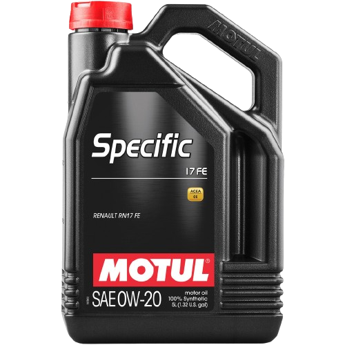 

Моторна олива Motul Specific 17 FE SAE 0W-20, 5 л (109950)