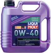 Синтетическое моторное масло LIQUI MOLY Synthoil Energy SAE 0W-40, 4 л (2451)