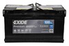 Акумулятор EXIDE EA1000 Premium, 100Ah/900A