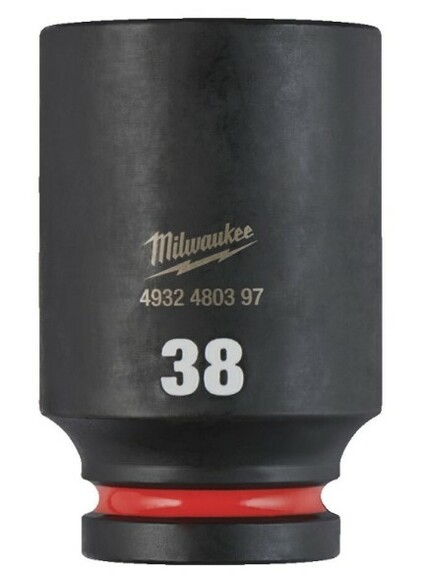 Головка ударна MILWAUKEE 3/4", 38 мм, подовжена (4932480397)