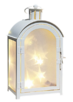 Фонарь декоративный металлический Luca Lighting, белый, 11х7.5х20 см (8712799736795)