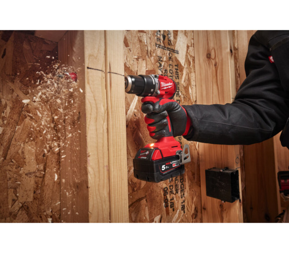 Аккумуляторная дрель-шуруповерт Milwaukee M18 BLDDRC-502C (4933492835) изображение 6