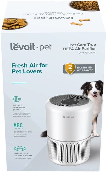 Очисник повітря Levoit Air Purifier Core P350 Pet Care (white) (HEAPAPLVNEU0035) фото 5