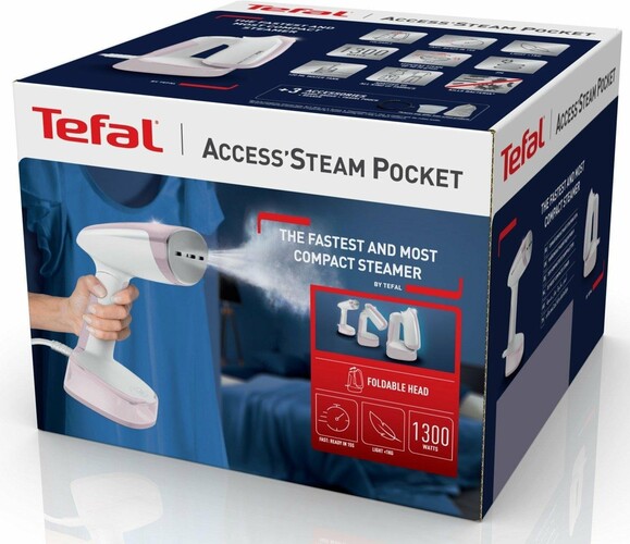 Отпариватель для одежды Tefal Access'Steam Pocket (DT3050E1) изображение 5