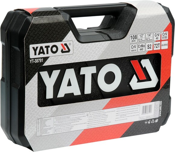 Набор торцевых головок Yato YT-38791 изображение 4