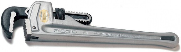 Алюмінієвий прямий трубний ключ RIDGID ном. 818 (31100) фото 3