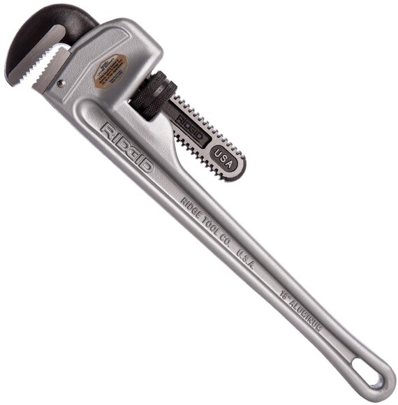Алюминиевый прямой трубный ключ RIDGID ном. 818 (31100)