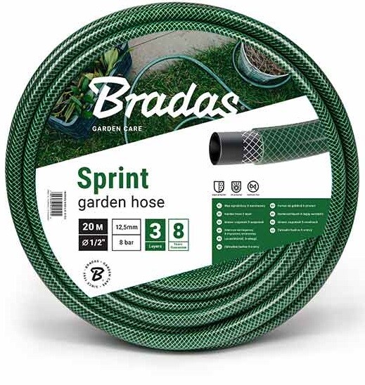 

Шланг для полива Bradas SPRINT 5/8 дюйм 50м (WFS5/850)