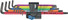 Набор Г-образных ключей Wera, 967/9 TX XL Multicolour HF 1 (05024470001)