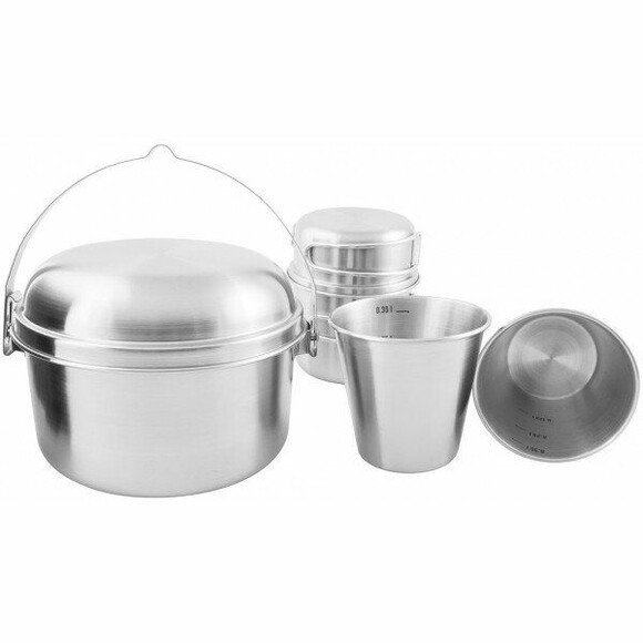Набір посуду Tatonka Mini Set II, Silver (TAT 4145.000) фото 2