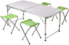 Розкладний стіл Кемпінг XN-12064 + 4 стільці (4823082711444)