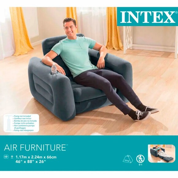 Надувне крісло Intex 66551 фото 8