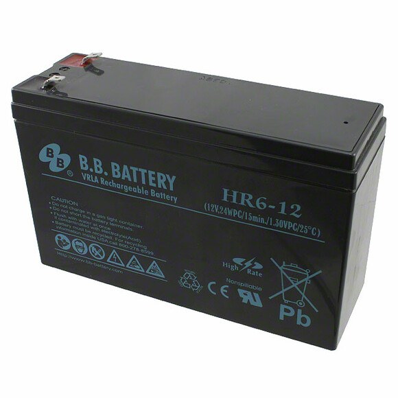 Акумулятор для ДБЖ BB Battery HR6-12 / T2