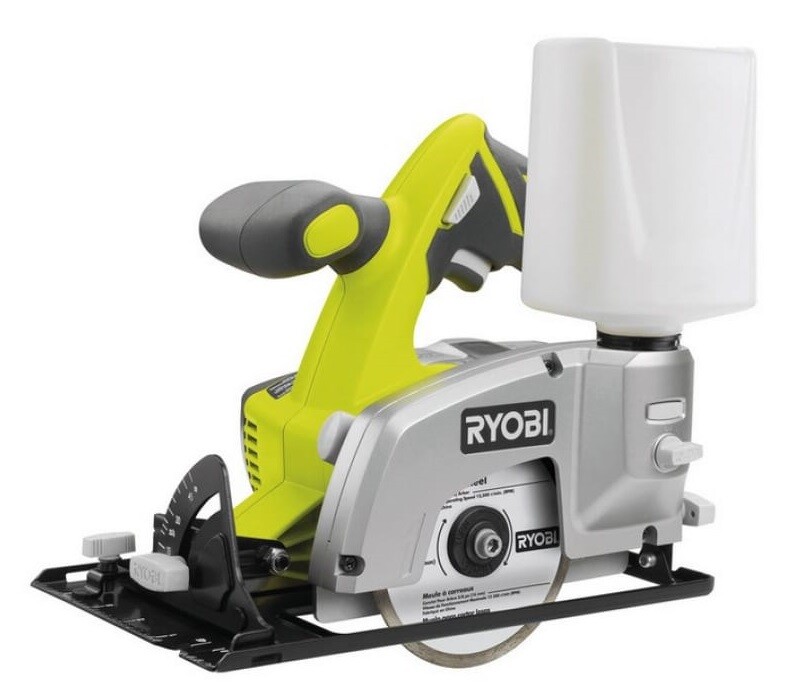 

Плиткорез аккумуляторный Ryobi One+ LTS180M 18 В 102 мм (5133000154)