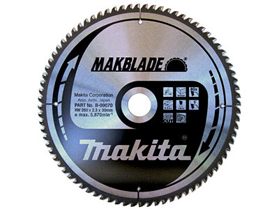 

Пильний диск Makita MAKBlade по дереву 250x30 72T (B-09064)