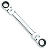 Накидний ключ Toptul з тріскачкою і шарніром 16х18мм (AOAE1618)
