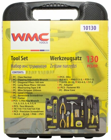 Набір інструментів WMC TOOLS WT-10130 фото 4