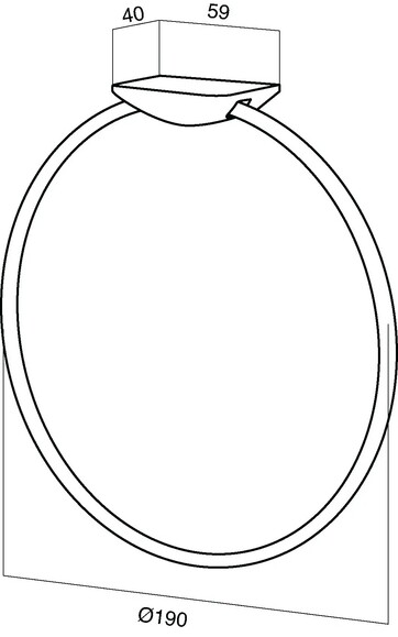 Кольцо для полотенец AM.PM Inspire (A5034464) изображение 7