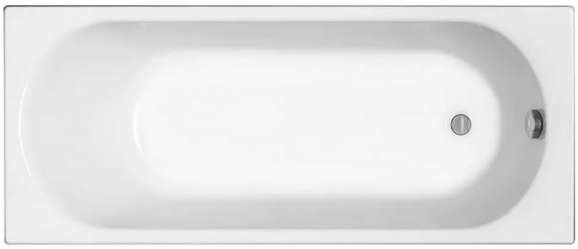 Ванна прямоугольная KOLO OPAL PLUS 170х70 см, с душевой системой BILA DESNE, без ножек (XWP137000N+T-10303SQ) изображение 2