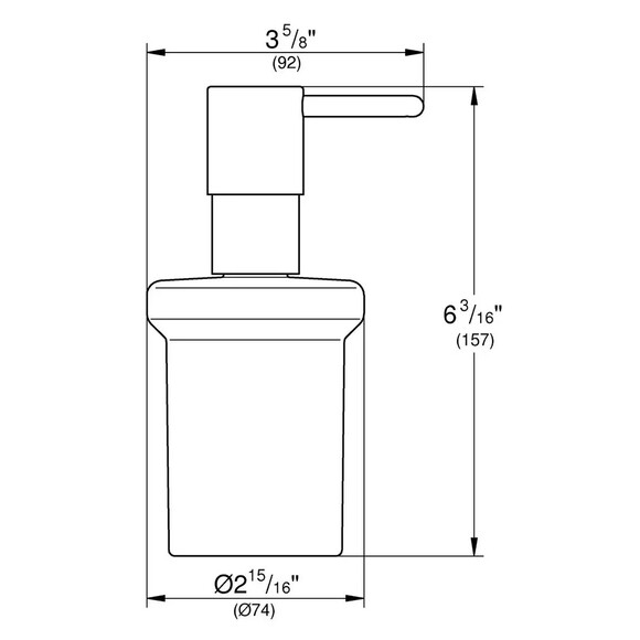 Дозатор для жидкого мыла Grohe Essentials (золото) (40394GL1) (без держателя) изображение 2