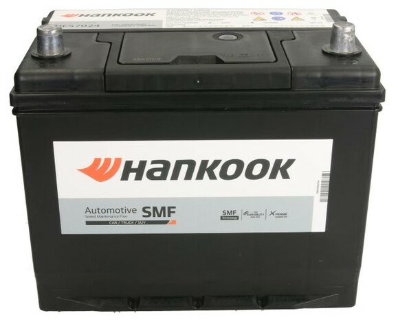 Автомобільний акумулятор Hankook MF57024 фото 3