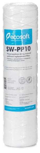 Картридж из полипропиленовой нити Ecosoft 2.5"x10", 10 мкм (CPN251010ECO)