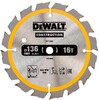 DeWALT 136х10мм 16 зубів (швидкий рез для DW935, DW936) (DT1946)